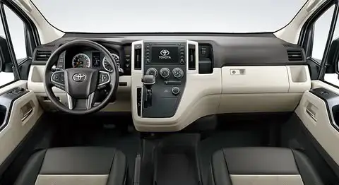 Inside the Hiace